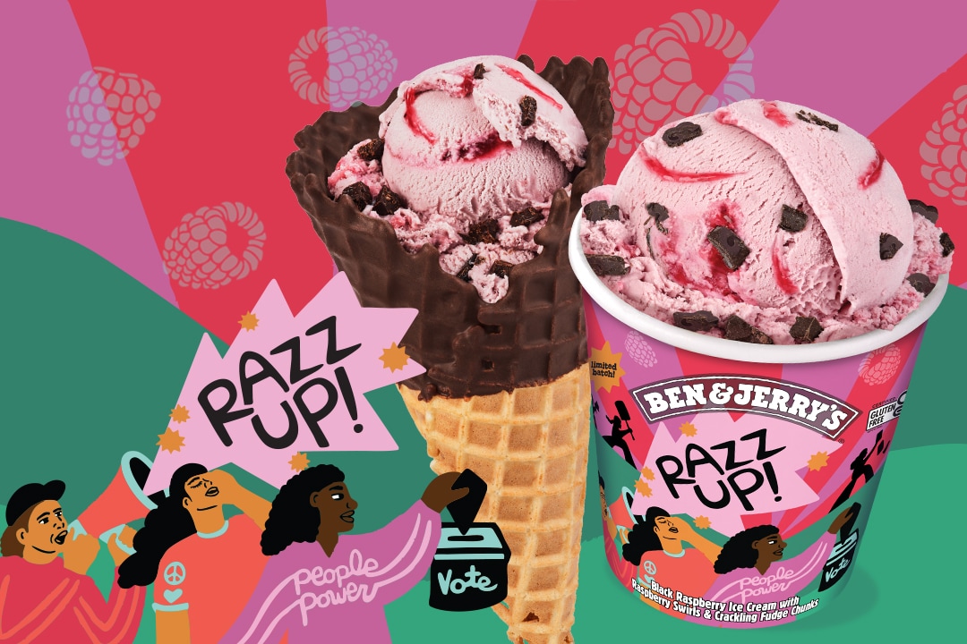 Razz Up! Ice Cream | Ben & Jerry's